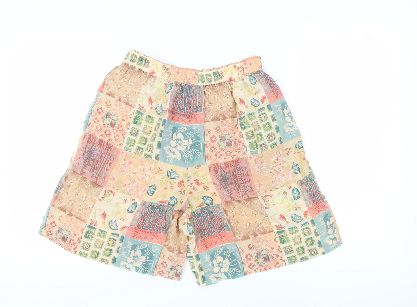 Stunt Women's M Silk Patchwork Shorts Multicoloured