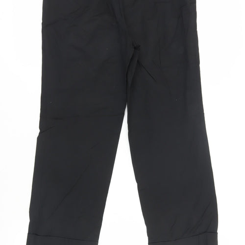 Loft Women Black Size 4 Capri Cotton Trousers