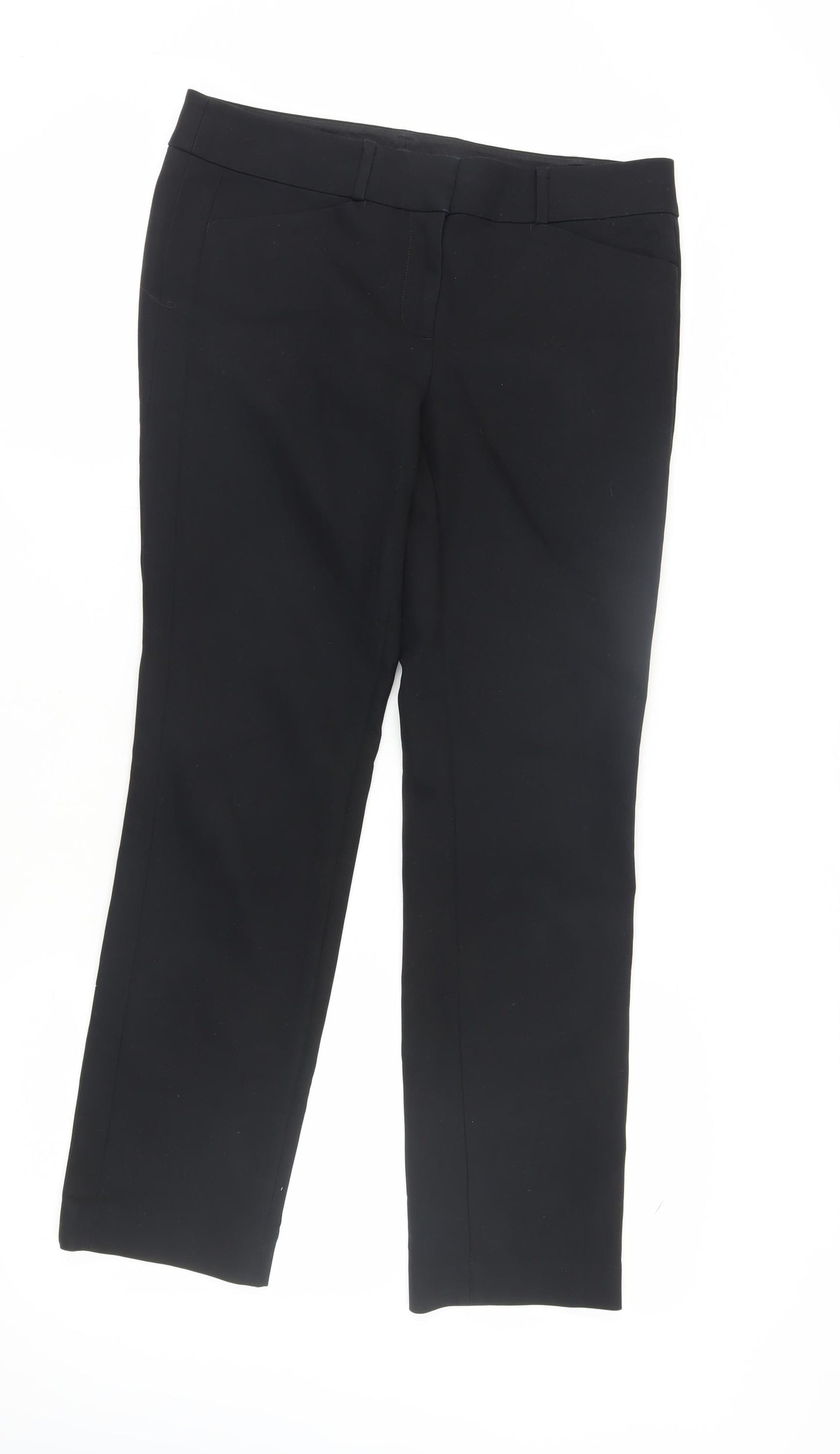 LOFT Women’s Black Straight Trousers Size 10