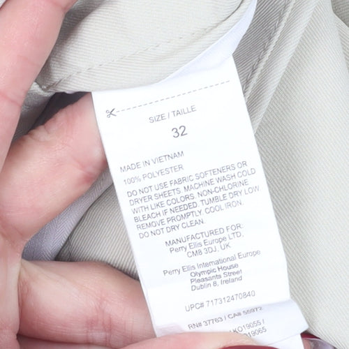 Grand Slam Men's Beige Chino Shorts, Size M