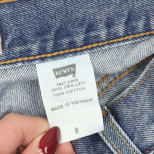 Levi's Women's Blue Denim Cut-Off Shorts, Size 12