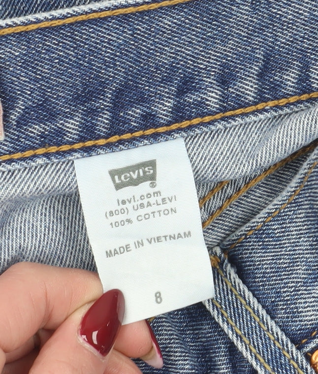 Levi's Women's Blue Denim Cut-Off Shorts, Size 12