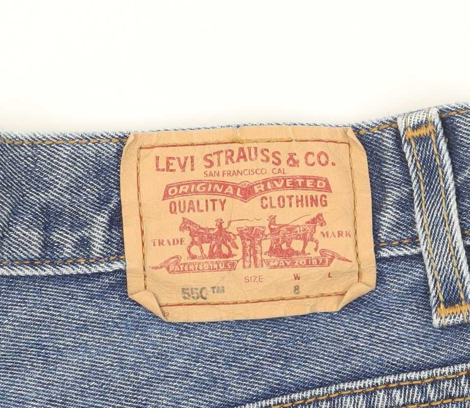 Levi's Women's Blue Denim Cut-Off Shorts, Size 12