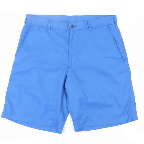 PGA Tour Men's Blue Chino Shorts Size 34