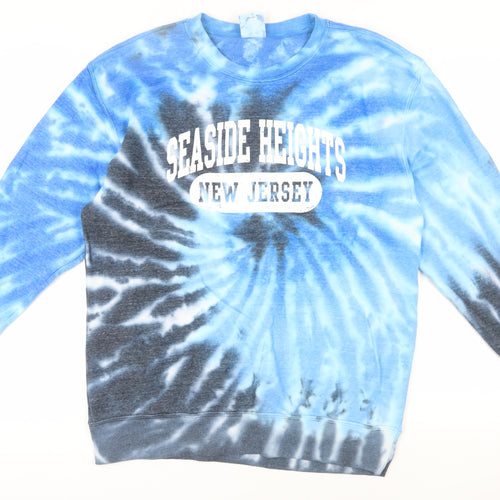 Dreamsicle Unisex Blue Tie-Dye Sweatshirt L