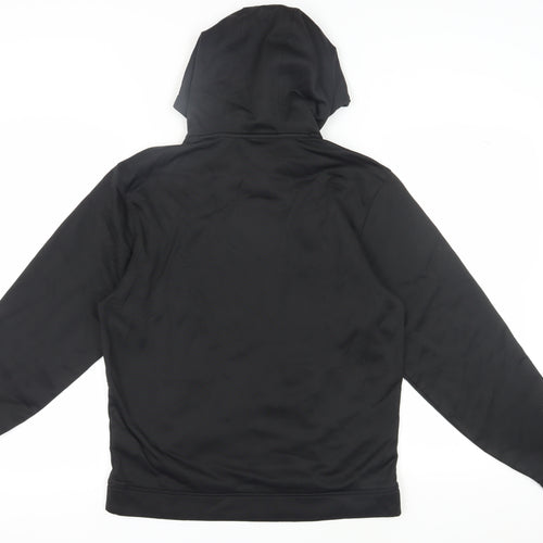 Sport-Tek Unisex Black Hoodie S Polyester Logo