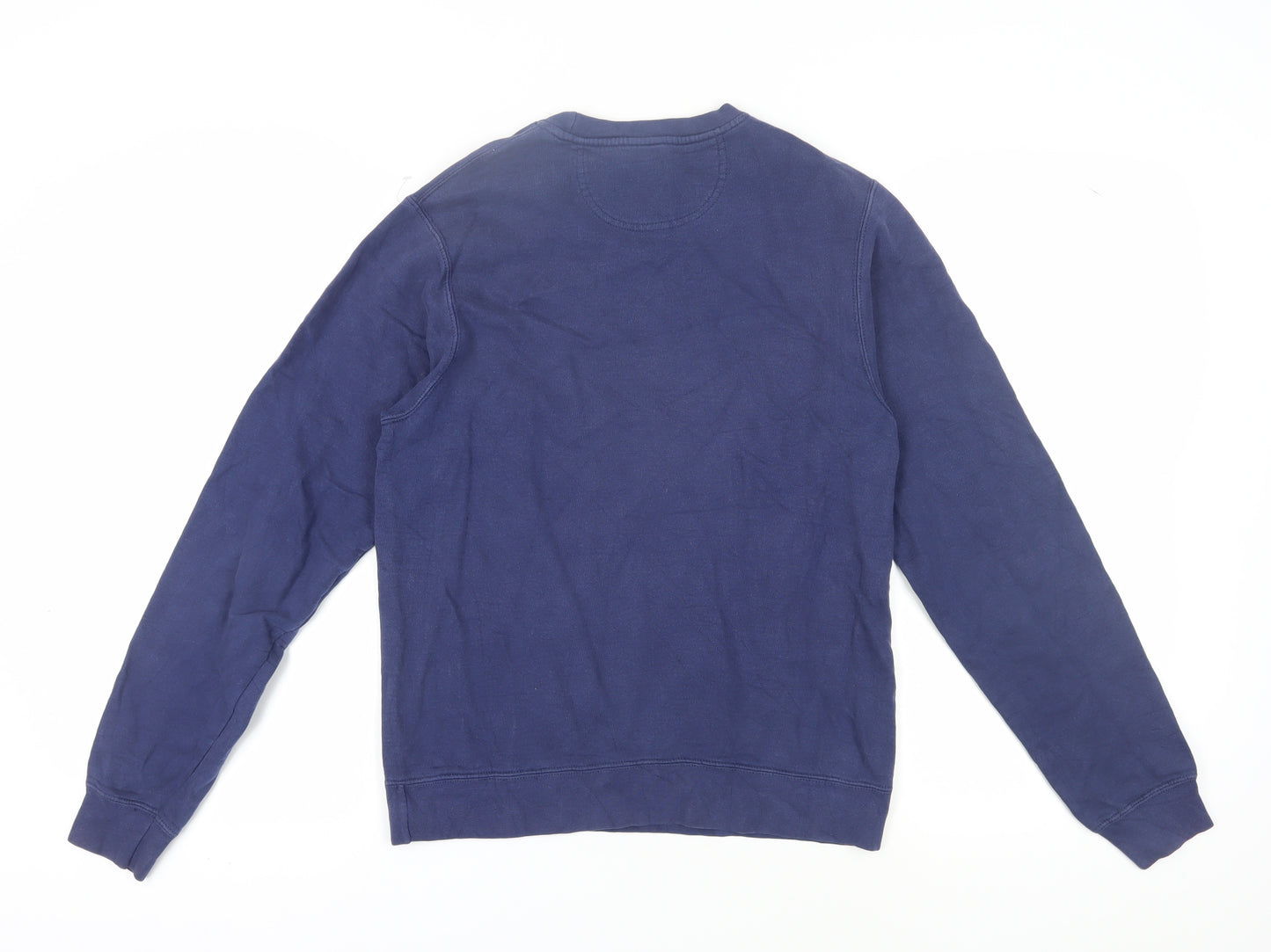 Port & Company Men's Blue Pullover Sweatshirt Size S
