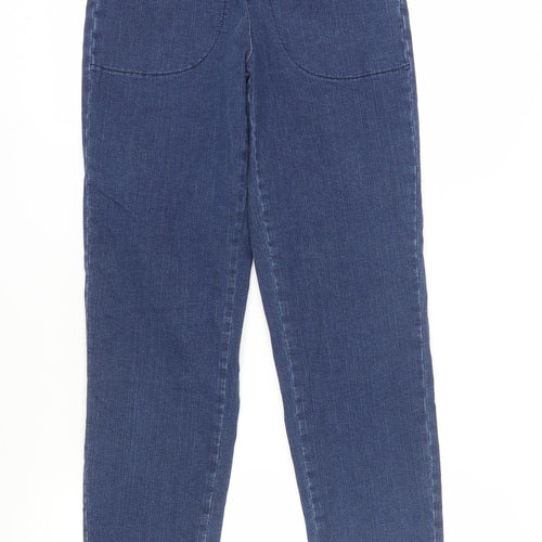 Croft & Barrow Women's Blue Straight Denim Jeans S