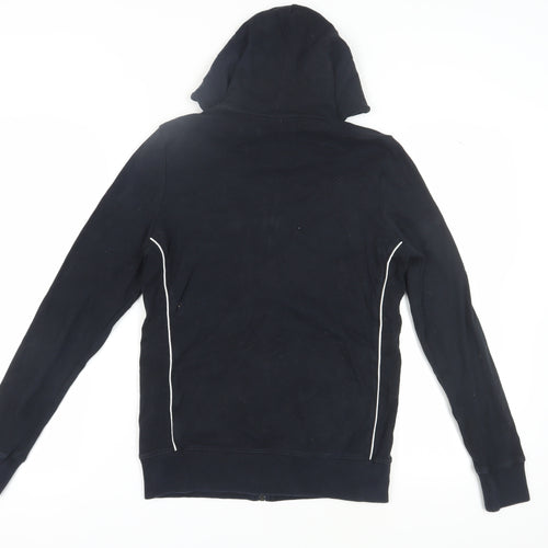 Nike Unisex Black XL Full Zip Hoodie with Logo