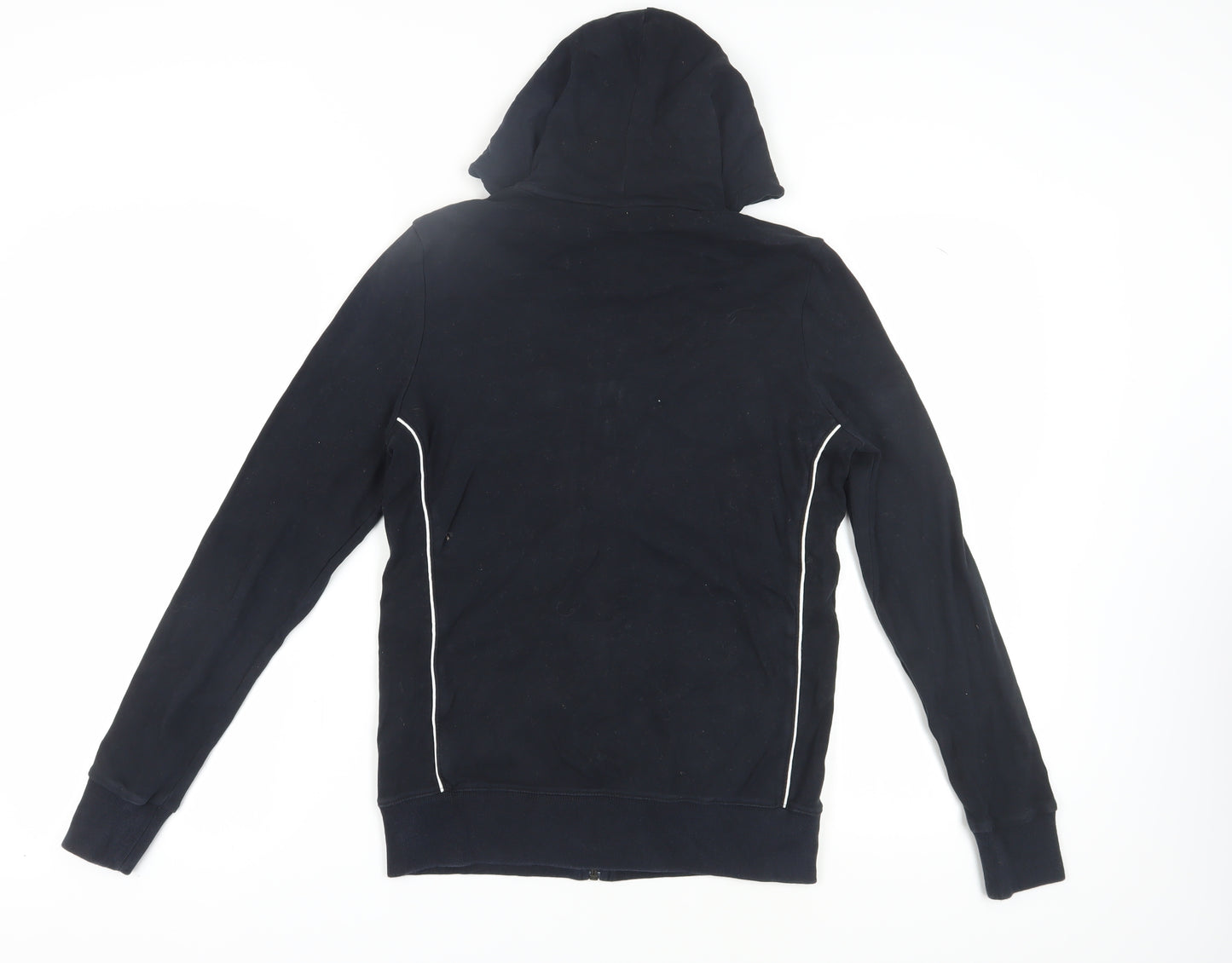 Nike Unisex Black XL Full Zip Hoodie with Logo