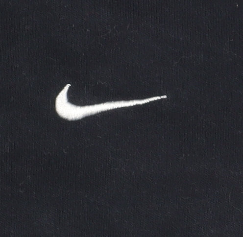 Nike Unisex Black XL Full Zip Hoodie with Logo