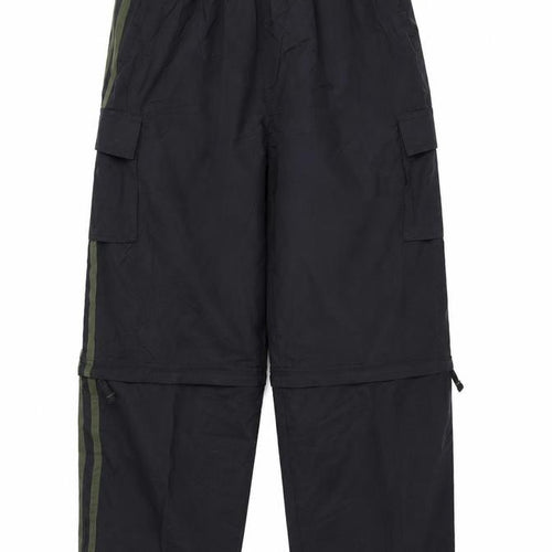 Sportrax Boys Black Cargo Trousers L with Elastic Waist