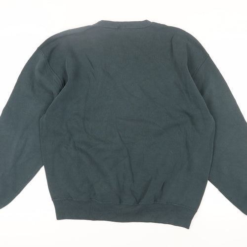 Russell Athletic Men's Green Crew Neck Sweatshirt XL