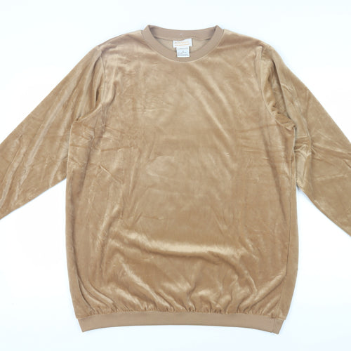 Roaman's Women's Beige Pullover Sweatshirt M