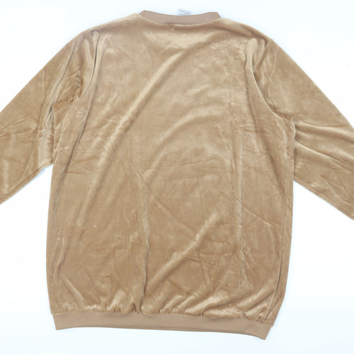 Roaman's Women's Beige Pullover Sweatshirt M