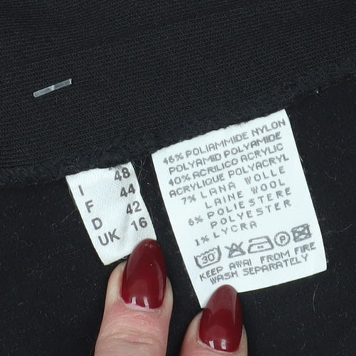 Etirel Women's Black Jegging Trousers UK 16
