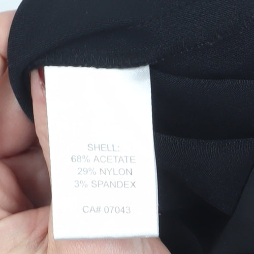 Calvin Klein Women's Black Knee Length Sheath Dress, Size 14