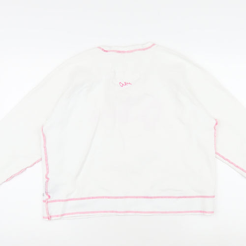 Onfire Women's White Long Sleeve T-Shirt, Size 3