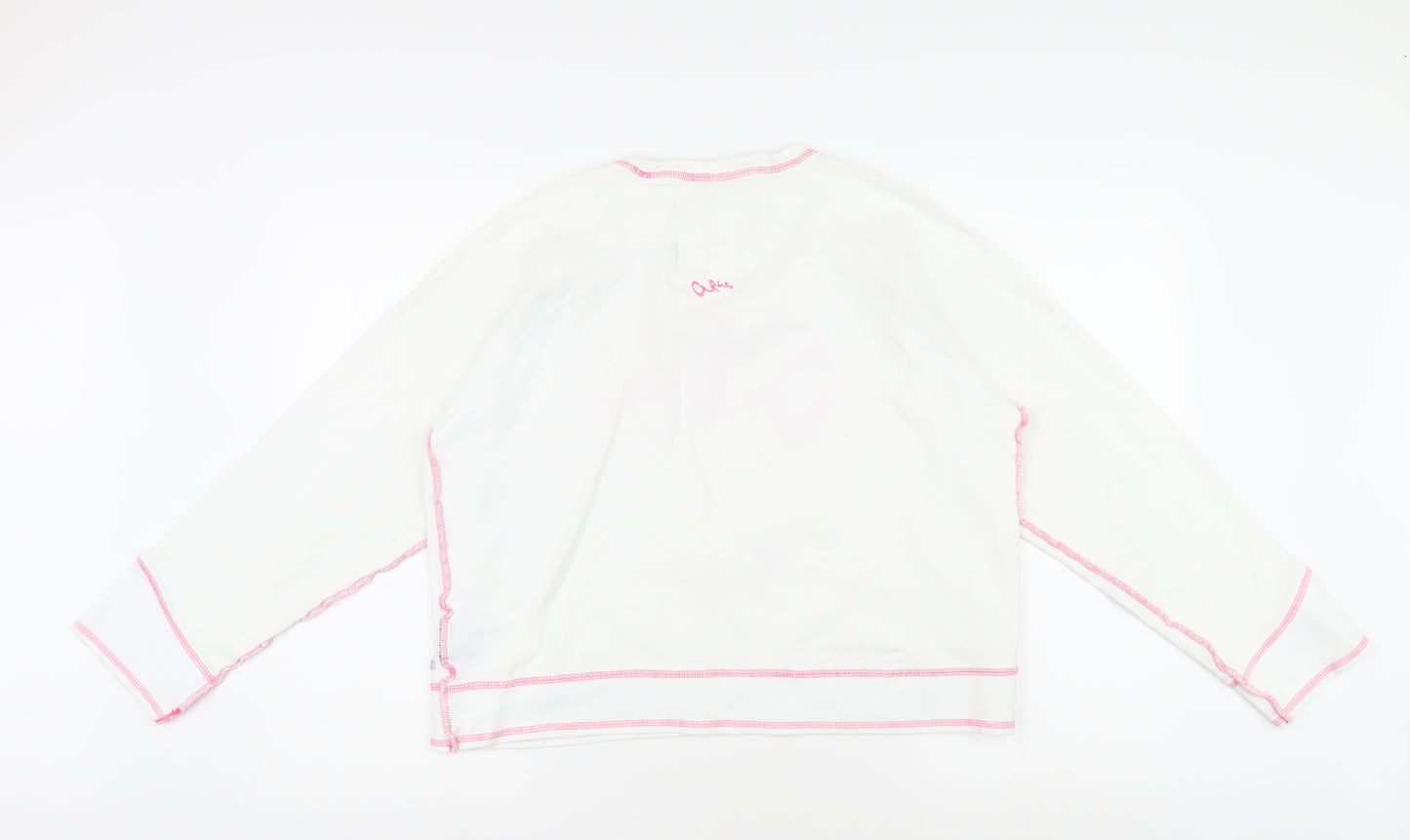 Onfire Women's White Long Sleeve T-Shirt, Size 3
