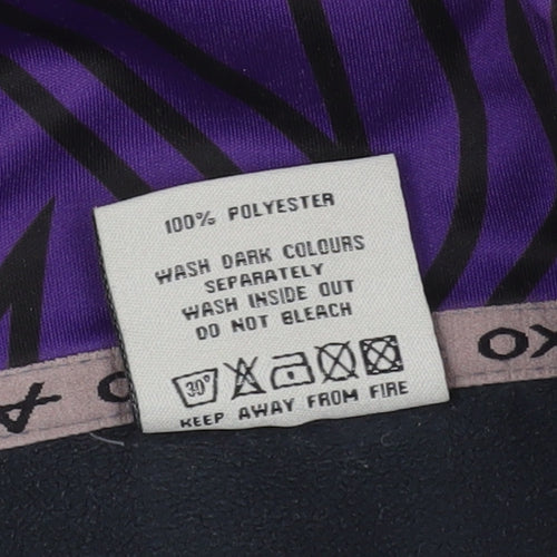 Oxen Men's Black Hoodie Pullover with Logo Accent Size S