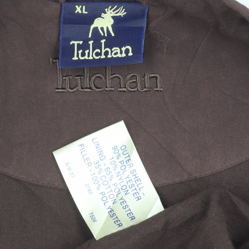 Tulchan Men's Brown Quilted Waistcoat XL