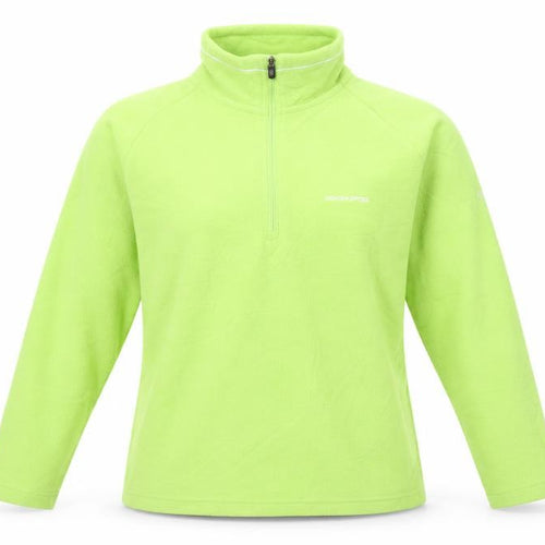 Craghoppers Women's Green Fleece Henley Sweater, Size 12
