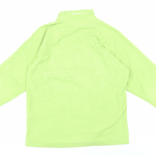Craghoppers Women's Green Fleece Henley Sweater, Size 12
