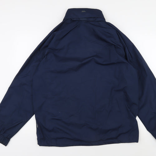 Trespass Men's Blue Waterproof Rain Jacket M