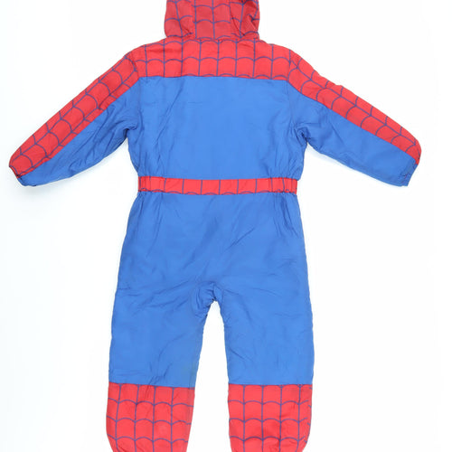 Marvel Spiderman Boys Red Blue 5-6 Years Ski Jacket