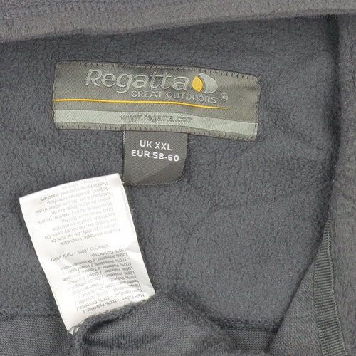 Regatta Men's Grey 2XL Fleece Pullover Sweatshirt
