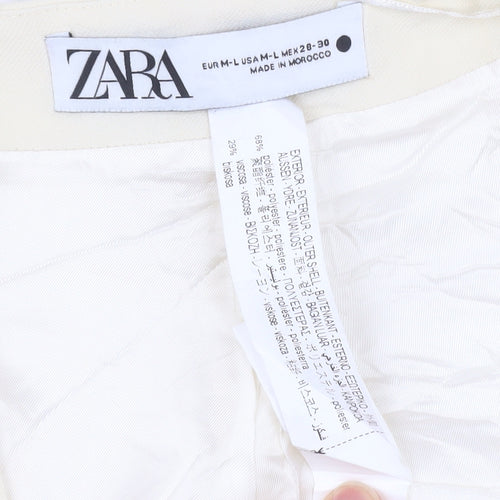 Zara Women's Ivory Vest M Sleeveless Jumper
