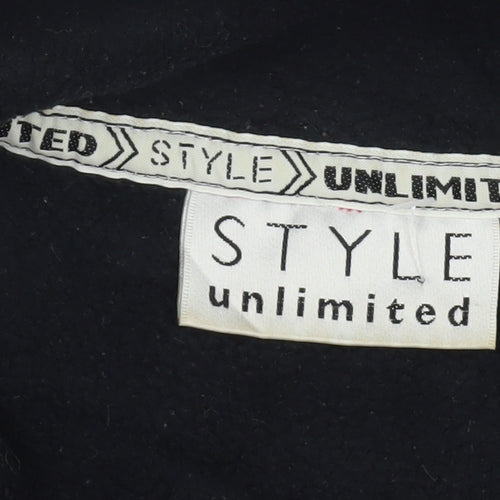 Style Unlimited Unisex Red Fleece Pullover Sweatshirt L