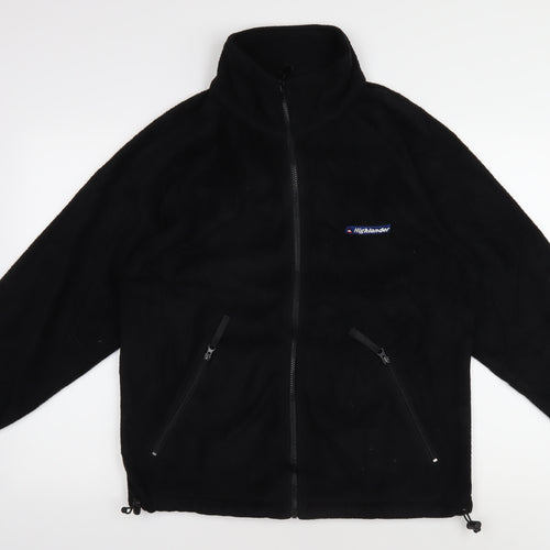 Highlander Men's Black Full Zip Sweatshirt M