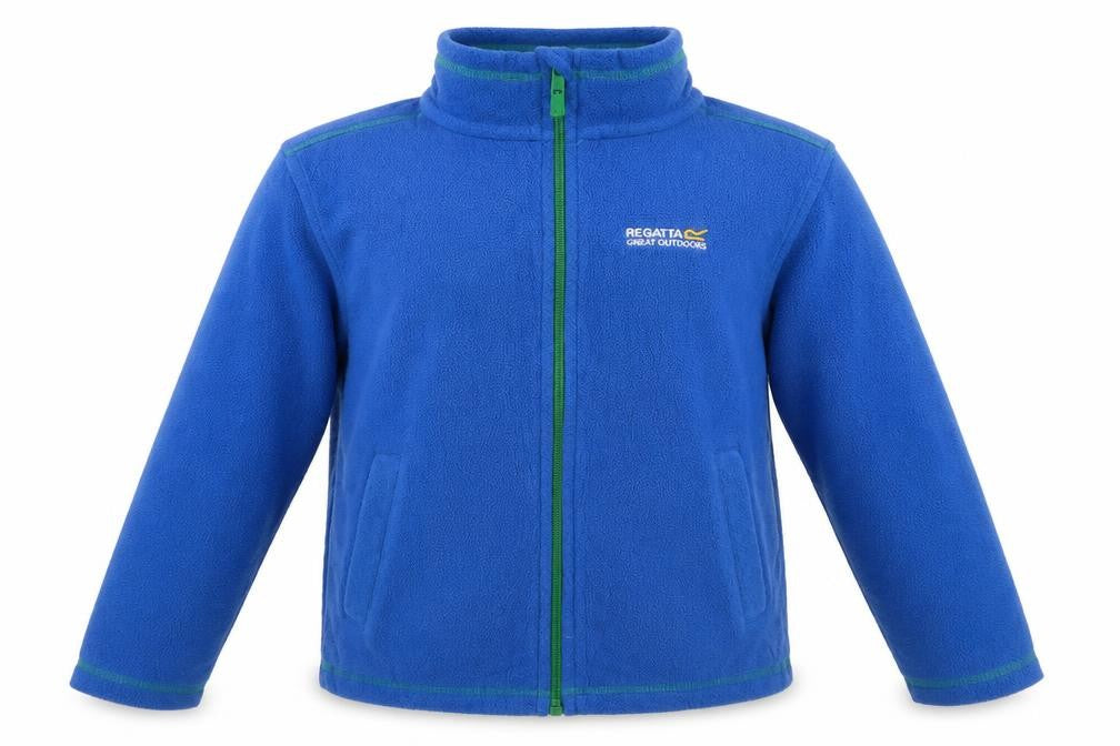 Regatta Boys Blue Fleece Jacket 6 Years Lightweight Full Zip
