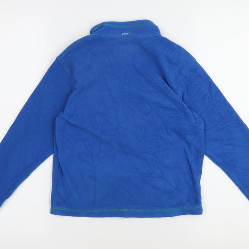 Regatta Boys Blue Fleece Jacket 6 Years Lightweight Full Zip