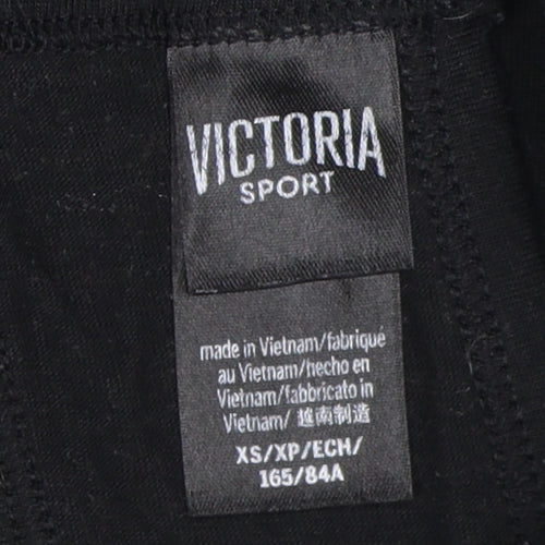 Victoria Sport Women's Black XS Halter Tank Top