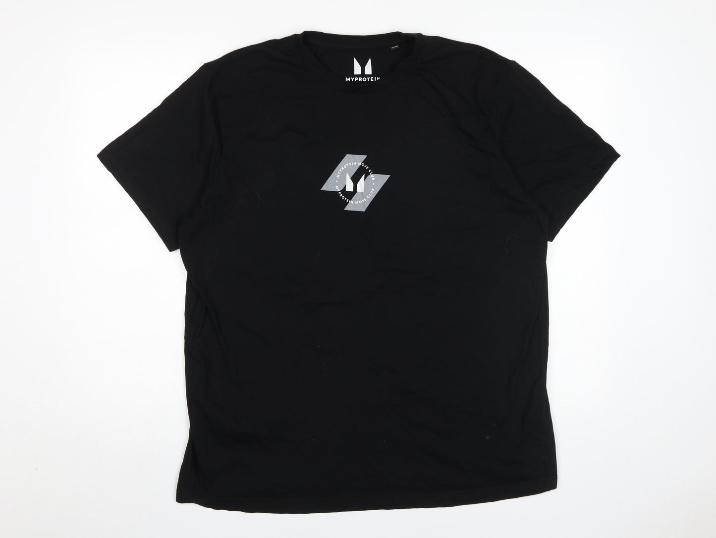 MyProtein Men's Black XXL Graphic Logo T-Shirt