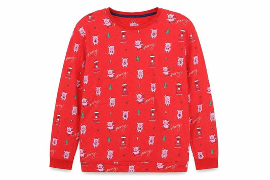 Marks and Spencer Girls Red Percy Pig Pyjama Top 13-14 Years