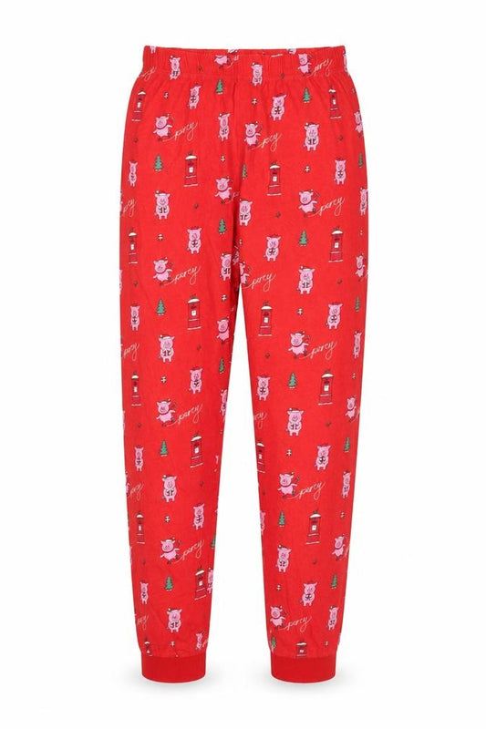 Marks and Spencer Girls Red Pyjama Set, Size 13-14 Years