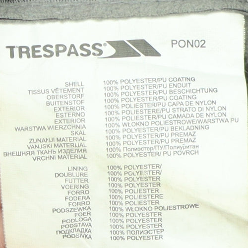 Trespass Women's Purple Waterproof Parka Jacket Size 10