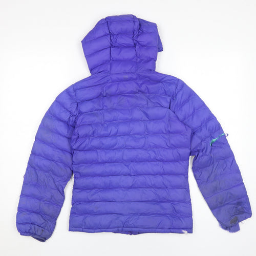 Mountain Warehouse Girls Purple Puffer Jacket 9-10 Years