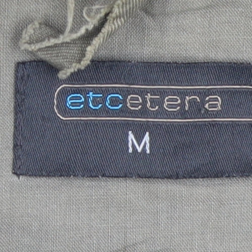 Etcetera Men's Beige Military Jacket M