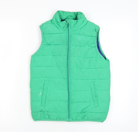 Mountain Warehouse Boys Green Bodywarmer 9-10 Years