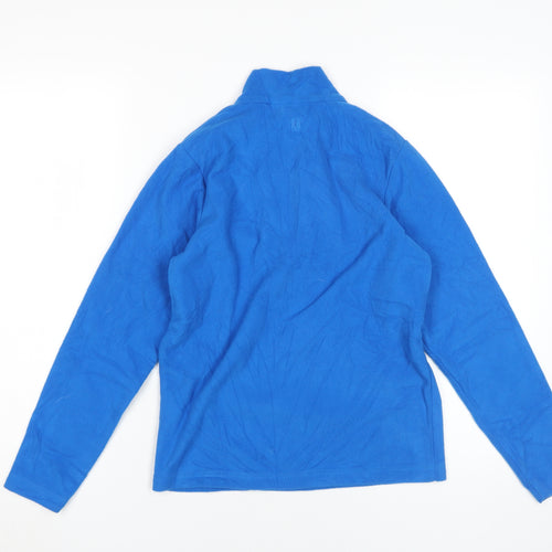 Mountain Warehouse Boys Blue 1/4 Zip Fleece Sweatshirt 11-12 Years
