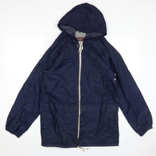 Regatta Unisex Blue Windbreaker Jacket Size 6 Waterproof