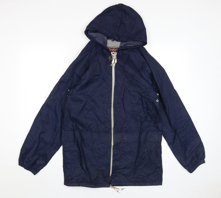 Regatta Unisex Blue Windbreaker Jacket Size 6 Waterproof