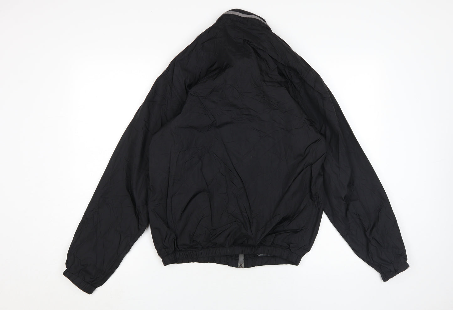 Rockport Men's Black Windbreaker Jacket S Casual
