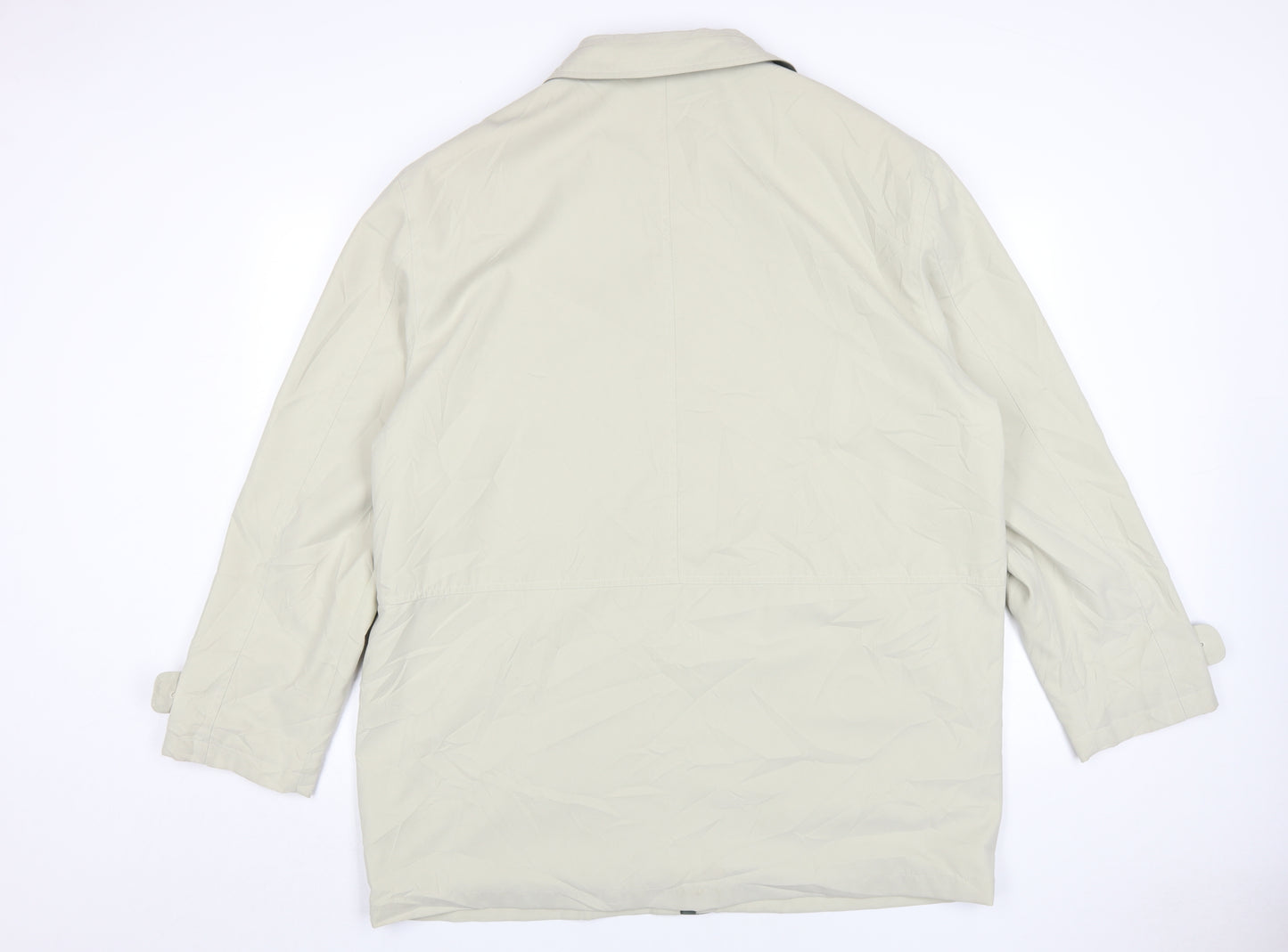 BHS Mens Beige Mid-Length Coat Size L