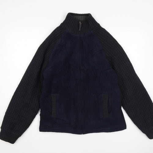 Kensington Eastside Men's Black Bomber Jacket Size M