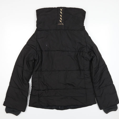 School Rag Women's Black Puffer Jacket Size 6